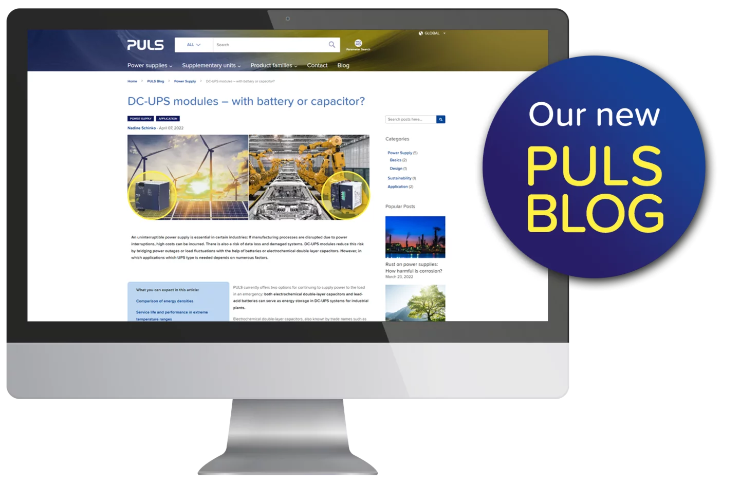 The new PULS Blog.