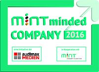 MINT minded company award 2016