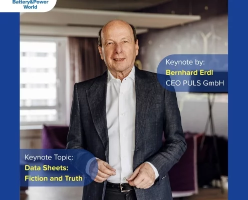 Battery and Power World 2024: Keynote by Bernhard Erdl