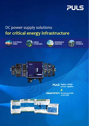 Power supply solutions for critical infrastructures.